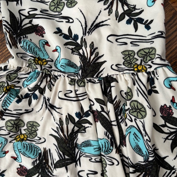 DotDotSmile -  Toddler Girl's Dress - Blue Swan Ballerina Dress in 2T - Picture 3 of 8